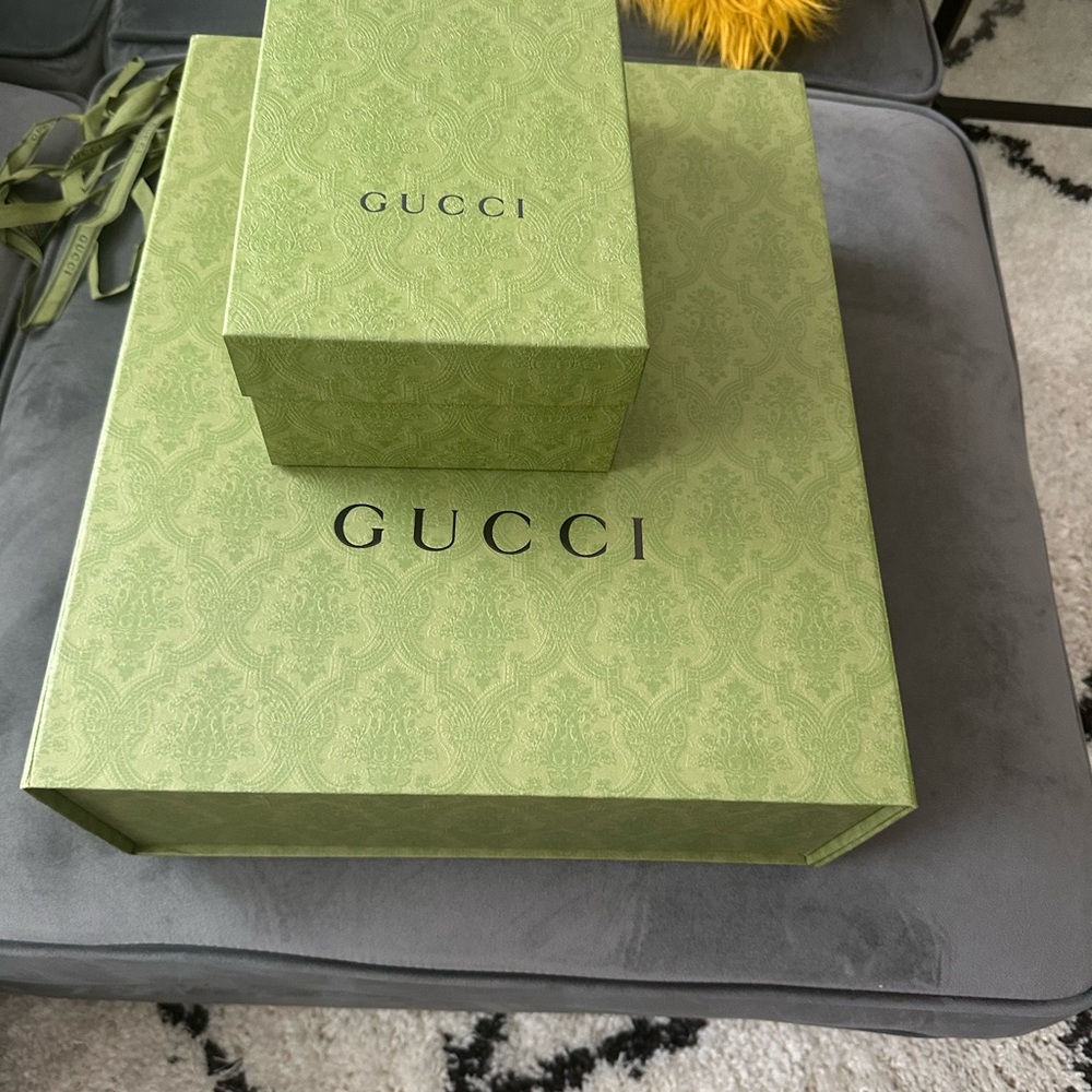 Brand new empty Gucci Boxes & Shopping Bag